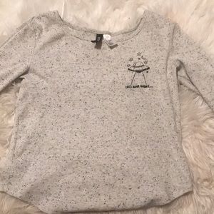 Forever 21 long-sleeve crop top